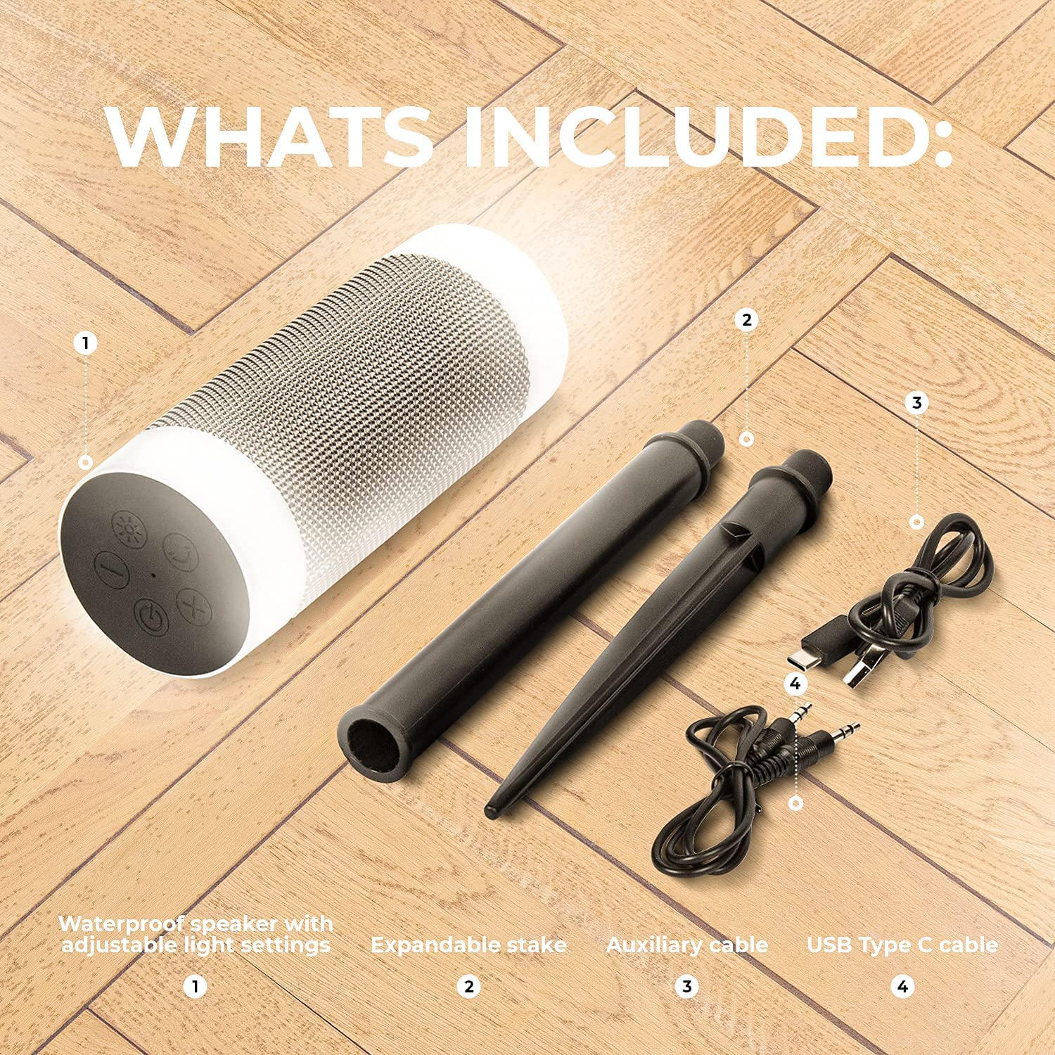 Tiki Waterproof Wireless Speaker